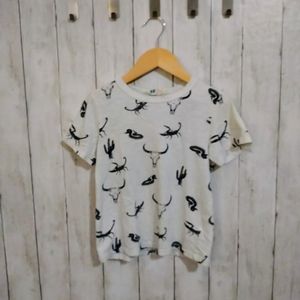 H&M 4-6yrs Short Sleeve Shirt